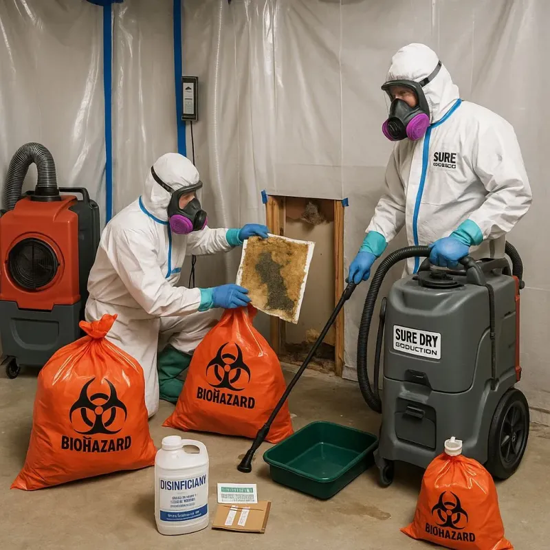 Contaminated Water Handling Protocols process in Okfuskee County, OK